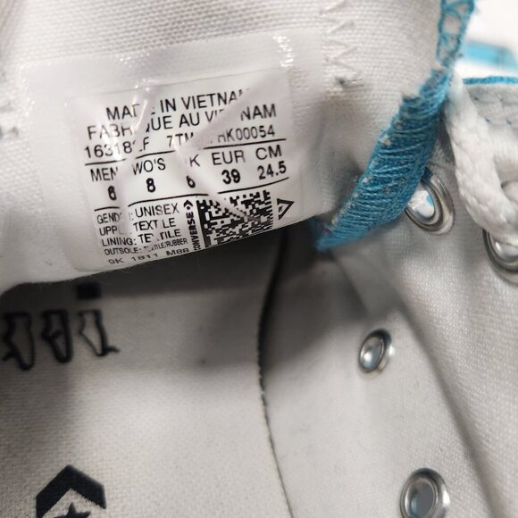 Converse All Star Chuck Taylor Low Aqua Robins Egg Blue Women’s Size 8 - Picture 4 of 4